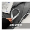 Túi mini Hàn Quốc Retro bé gái màu trơn PU, kéo chống trộm, điều chỉnh vai, dung lượng lớn 273k 4