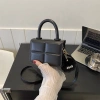 Túi Mini Nữ Đeo Chéo Dập Nổi Ô Vuông Phối Quả Bông Xinh Xắn - Giá 58.000 QGStore 10