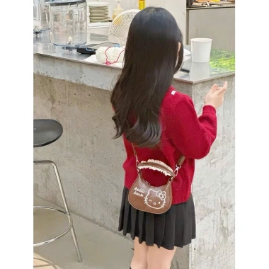 Túi mini trẻ em đeo chéo hình hoạt hình dễ thương, nhỏ gọn, dây đeo - Giá chỉ 65.000 VND