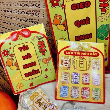 Túi Mù Móc Khoá May Mắn Blindpacks Tết Bính Ngọ 2.026 - Giá chỉ 24.000, giảm sâu