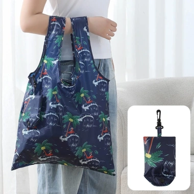 Túi mua sắm đa màu sắc, gập gọn di động, thân thiện môi trường – lưu trữ tiện lợi 7