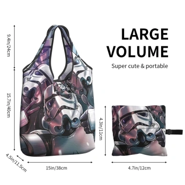 Túi Mua Sắm Tái Sử Dụng Star Wars 38x64cm - Thiết Kế Độc Đáo Giá Ưu Đãi 210.084 10