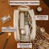 Túi mỹ phẩm 3 lớp công suất lớn - Đựng trang điểm, cọ, phụ kiện du lịch, giá chỉ 84.800₫ 9