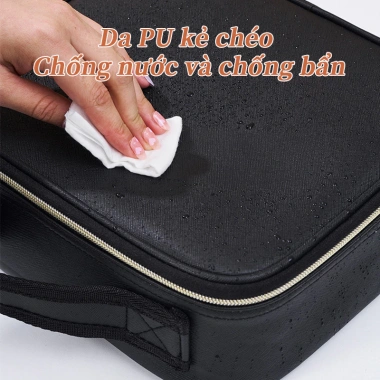 Túi mỹ phẩm LED tích hợp đèn sáng và gương phóng đại - Giao trong 24h, chỉ 349.000đ