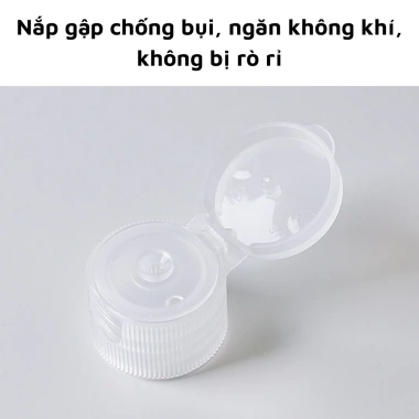 Túi mỹ phẩm RAKUNET 30-100ml - Nhỏ chiết dầu gội sữa tắm dầu xả 11.000₫