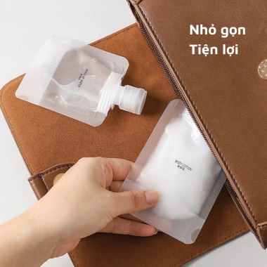 Túi mỹ phẩm RAKUNET 30-100ml - Nhỏ chiết dầu gội sữa tắm dầu xả 11.000₫