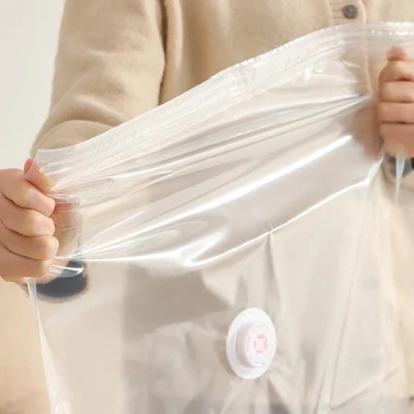 Túi nén chân không ba chiều dày, không cần bơm hút - Lưu trữ quần áo tiện lợi, siêu tiết kiệm không gian 7