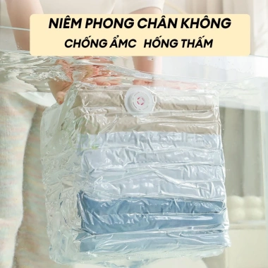 Túi nén chân không dày không cần bơm hút - Lưu trữ quần áo trong 3s, giá 20.400₫ 2 Túi nén chân không dày không cần bơm hút - Lưu trữ quần áo trong 3s, giá 20.400₫ 2
