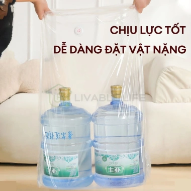 Túi nén chân không dày không cần bơm hút - Lưu trữ quần áo trong 3s, giá 20.400₫