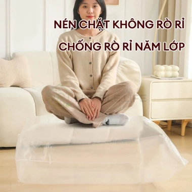 Túi nén chân không dày không cần bơm hút - Lưu trữ quần áo trong 3s, giá 20.400₫ 7 Túi nén chân không dày không cần bơm hút - Lưu trữ quần áo trong 3s, giá 20.400₫ 7
