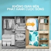 Túi nén chân không du lịch đa năng, tái sử dụng, đóng lại tiện lợi, giá 20.000đ 6