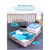 Túi nén chân không du lịch đa năng, tái sử dụng, đóng lại tiện lợi, giá 20.000đ 7
