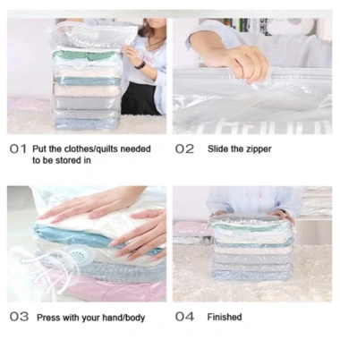 Túi nén chân không siêu giày, đựng chăn ga to - Gấp gọn tiện lợi, chỉ 16.900đ
