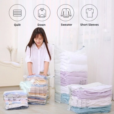 Túi nén chân không siêu giày, đựng chăn ga to - Gấp gọn tiện lợi, chỉ 16.900đ