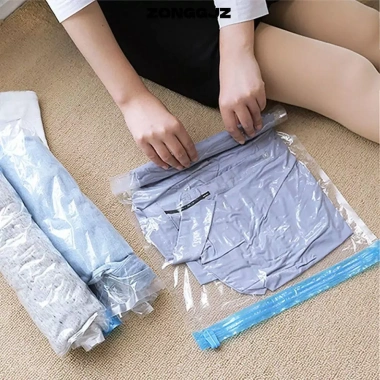 Túi nén ZONGGJZ hút chân không tái sử dụng, gập lại tiết kiệm không gian quần áo – Giá ưu đãi 26.784₫