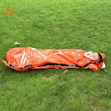 Túi ngủ khẩn cấp LAKEBAO - Chăn giữ nhiệt chống nước, nhẹ, giữ ấm cho cắm trại và đi bộ đường dài - Giá 67.900₫