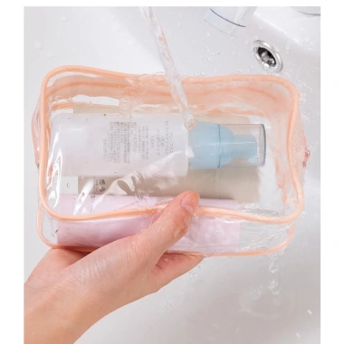 Túi Nhựa PVC Trong Suốt Đựng Mỹ Phẩm & Đồ Vệ Sinh Cá Nhân Cho Nữ - Đa năng, Bảo Quản An Toàn, Giá Ưu Đãi 34.019₫