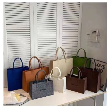 Túi Nỉ Canvas ZHUXIAOGU Cỡ Lớn In Chữ Nu - Xách Thời Trang Giá Sốc 70.200₫