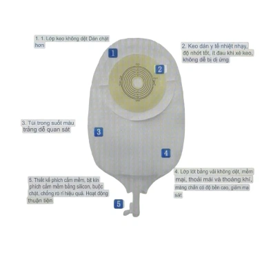 Túi Nước Tiểu Nhân Tạo 1 Mảnh Colostomy Bag Giá Ưu Đãi 43.000₫ - Chất Lượng Cao 4 Túi Nước Tiểu Nhân Tạo 1 Mảnh Colostomy Bag Giá Ưu Đãi 43.000₫ - Chất Lượng Cao 4