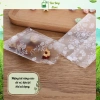 Túi nylon hoa hồng đựng bánh hàn nhiệt Tea Bag, trong suốt in hoa, handmade cho cookies và trà - 15.000₫ 5