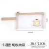 Túi Nylon trong suốt in hoạt hình dễ thương, đựng mỹ phẩm & đồ vệ sinh cá nhân tiện dụng cho học sinh – 44.129đ 5