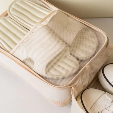 Túi phân loại giày có dây kéo du lịch đa chức năng 3 lớp Oxford cho nam nữ - Di động, nhẹ, bảo vệ giày 6