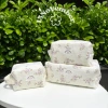 Túi Pouch Vải Hoa Nhí Tím Đựng Đồ Trang Điểm - Tiện Dụng, Xinh Xắn, Giá 109.000₫ 4