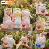 Túi set quà tặng gấu bông động vật kèm bó hoa, đèn LED, thiệp và giảm 20% sinh nhật Valentine