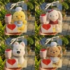 Túi set quà tặng gấu bông động vật kèm bó hoa, đèn LED, thiệp và giảm 20% sinh nhật Valentine 3