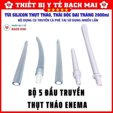 Túi Silicon Thải Độc Đại Tràng 2.000ml - Truyền Cà Phê Súc Ruột, Tái Sử Dụng Nhiều Lần, Giá chỉ 90.160₫ 5 Túi Silicon Thải Độc Đại Tràng 2.000ml - Truyền Cà Phê Súc Ruột, Tái Sử Dụng Nhiều Lần, Giá chỉ 90.160₫ 5