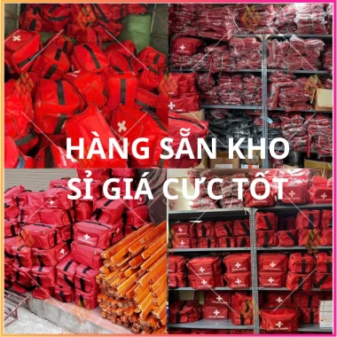 Túi Sơ Cứu Loại A,B,C kèm nẹp gỗ - Đầy đủ 27 trang thiết bị TT19 BYT, giảm giá 790k
