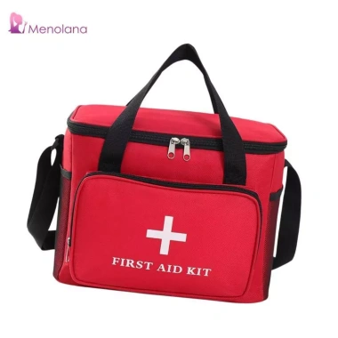 Túi sơ cứu Menolana khẩn cấp - Vải Oxford, đeo vai di động, ngăn rộng, đi bộ đường dài