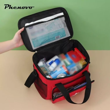 Túi sơ cứu rỗng y tế khẩn cấp, hộp tiện ích hạng nặng, gọn nhẹ, giá 158.400₫