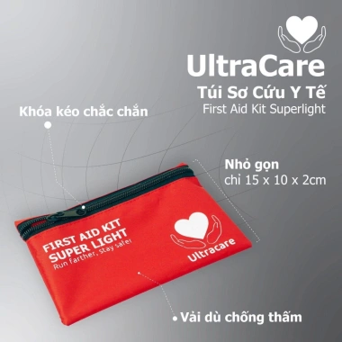 Túi Sơ Cứu Ultracare First Aid Kit Superlight Nhỏ Gọn, Tiện Lợi - Giá 90.000₫