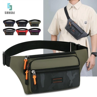 Túi thắt lưng nam đa chức năng - Chống trộm, đựng điện thoại, túi ngực MỚI