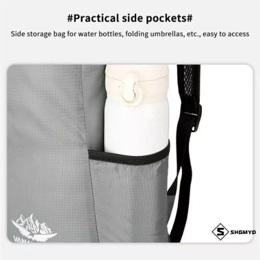 Túi thể thao chống nước 20L Unisex gập lại nhẹ, ba lô ngoài trời cắm trại, đi bộ đường dài - giá 83.916 VND 8