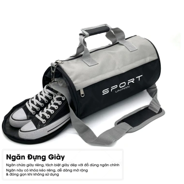 Túi thể thao mới cho nam nữ - Ngăn giày riêng, tiện dụng, giá chỉ 147.999 VND