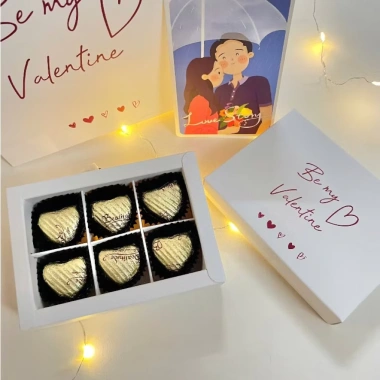 Túi thiệp + Socola Valentine 30g - Quà Tặng Lễ Tình Nhân, Người Yêu - 89.000₫ 7 Túi thiệp + Socola Valentine 30g - Quà Tặng Lễ Tình Nhân, Người Yêu - 89.000₫ 7