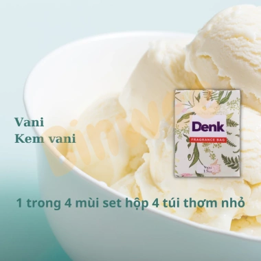 Túi thơm Denkclin 4 gói mùi hoa thiên nhiên – Tủ quần áo, xe, chỉ 65.000 VND 5