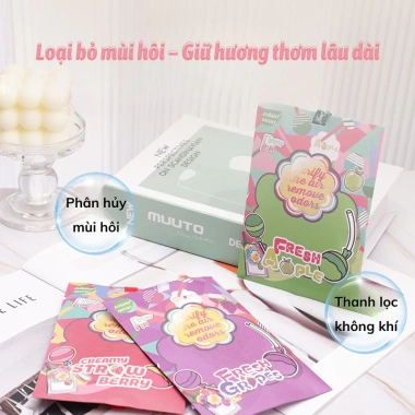 Túi Thơm Trái Cây Treo Tường SG.DECOR – Mùi Nhẹ, Hương Lâu Dài cho Ô Tô & Tủ Quần Áo 2