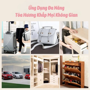 Túi Thơm Trái Cây Treo Tường SG.DECOR – Mùi Nhẹ, Hương Lâu Dài cho Ô Tô & Tủ Quần Áo 4