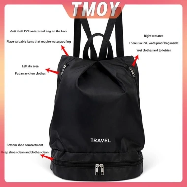 Túi TMOY Chống Thấm Nước Đa Năng: Tập Thể Dục, Tách Khô ướt, Bơi, Du Lịch, Bóng Rổ, Leo Núi - Giá 143.856₫