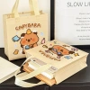 Túi Tote Vải Không Dệt Capybara - Túi Đựng Phụ Kiện Văn Phòng Giá 8.900 VND 3