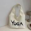 Túi Tote Yoga đa năng dung tích lớn, thiết kế đơn giản màu đồng nhất – Giá chỉ 44.500₫ 3