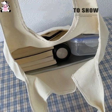 Túi Tote Yoga đa năng dung tích lớn, thiết kế đơn giản màu đồng nhất – Giá chỉ 44.500₫ 8