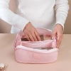 Túi trang điểm cầm tay ARTI Mesh - Lưới trong suốt vuông, nhẹ, dung tích lớn, dây kéo, di động 55.404₫ 5