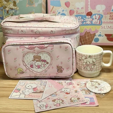 Túi Trang Điểm Cốp Makeup Cỡ Lớn Đáng Yêu Đa Năng Tiện Lợi Du Lịch Tribabi 99.000₫ 9