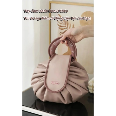 Túi trang điểm di động dung tích lớn du lịch cho người lười biếng - Giá 63.5k 7