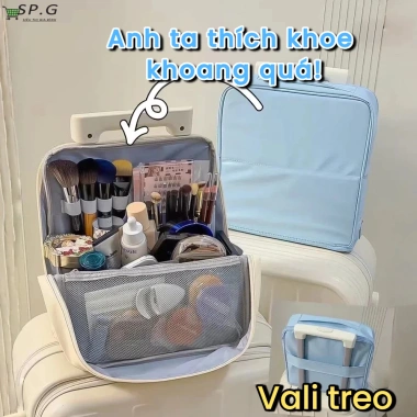 Túi trang điểm dung lượng lớn - Nhan sắc, du lịch, vệ sinh cá nhân - 243.000₫ 8 Túi trang điểm dung lượng lớn - Nhan sắc, du lịch, vệ sinh cá nhân - 243.000₫ 8