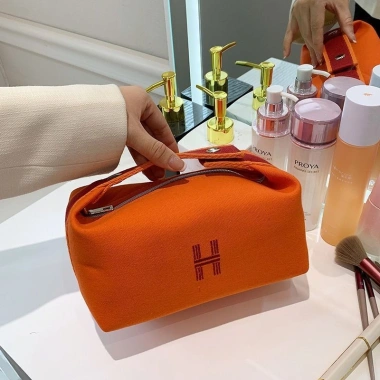 Túi trang điểm Hàn Quốc đa năng, hộp cơm trưa canvas dung lượng lớn - Du lịch thời trang, chỉ 108.108₫ 2